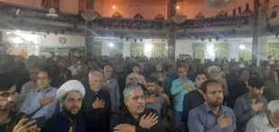 اجتماع رودانیها در سوگ رییس جمهور شهید ایران