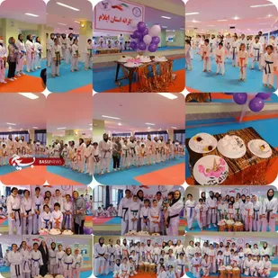 برگزاری تمرین مشترک کاراته کاران بانوان بسیجی استان ایلام