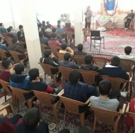 طرح شهید بهنام محمدی در مدرسه شاهکرم خوانسار اجرا شد