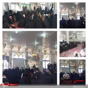 مراسم شهید آبروی محله در روستای تنگ کلوره