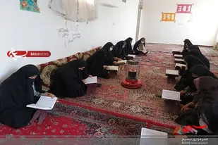 برگزاری محفل انس با قرآن توسط خواهران بسیجی بنجار