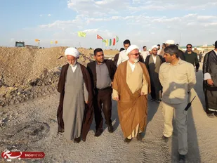 بازدید ائمه جمعه شهرستان شاهرود از محل اجلاسیه شهدا