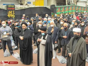 مراسم سوگواری حضرت فاطمه زهرا (س) با حضور پرشور مردمی