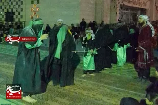 برگزاری مراسم عزاداری ماه صفر به همت حوزه نرجس خاتون همدان