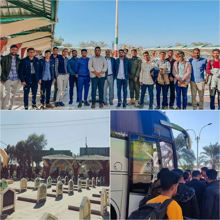 اعزام دانشجویان برادر جیرفتی به سرزمین راهیان نور
