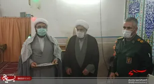 تکریم و معارفه فرمانده پایگاه مقاومت بسیج علم الهدی سپاه خمینی شهر