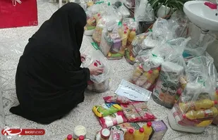 کمک مومنانه پایگاه خیبر (خواهران)