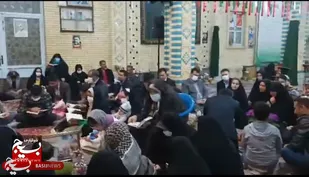 جزخوانی و تفسیر قرآن در حسینیه گلزار شهدا