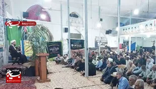 مراسم ارتحال امام خمینی(ره) در شهرستان فیروزه + عکس
