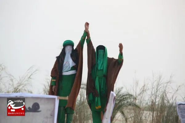 بازسازی واقعه غدیر خم در شهرستان عسلویه
