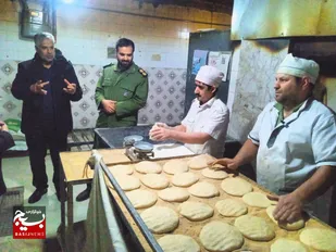 فرمانده بسیج کلات از بازار شهرستان بازدید کرد