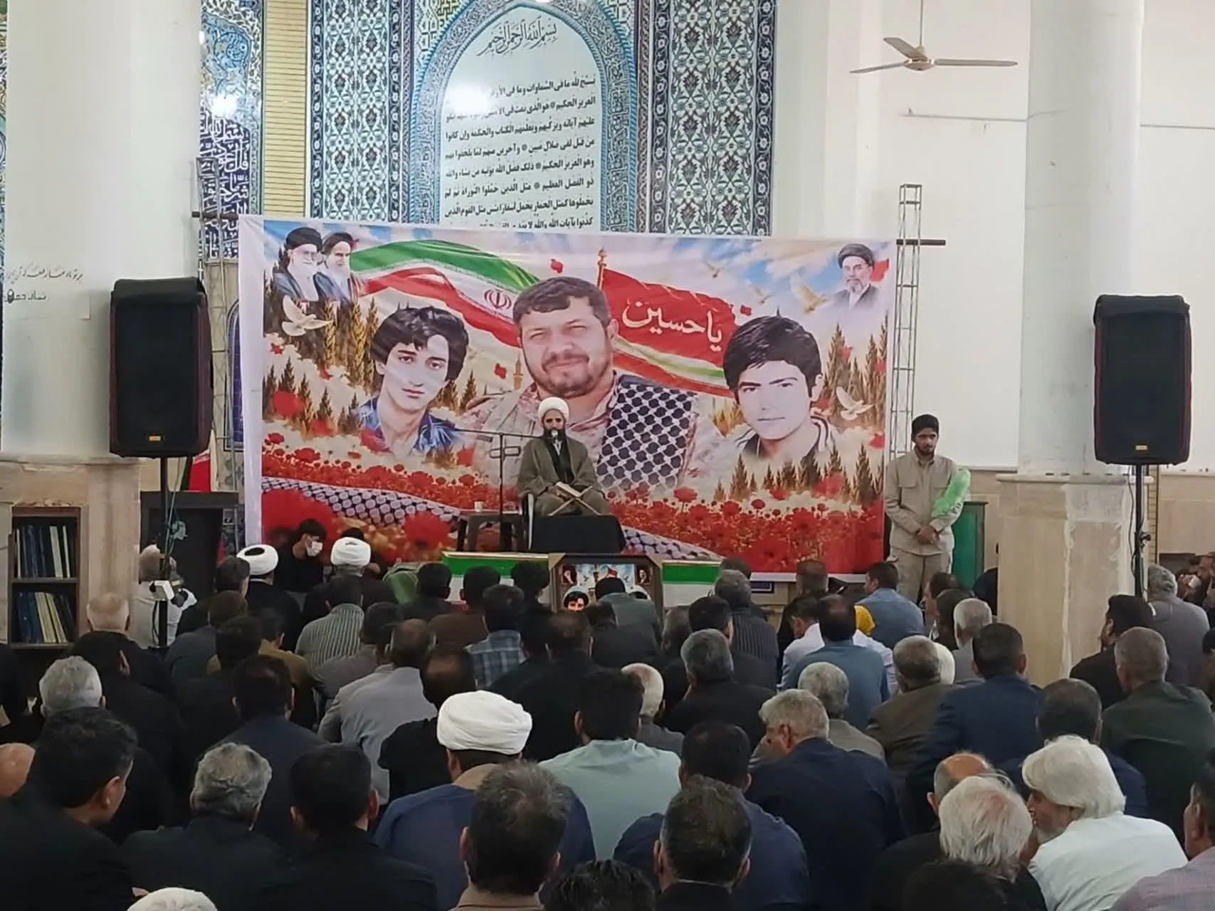 مراسم هفتمین روز خاکسپاری شهید یاسر باقری
