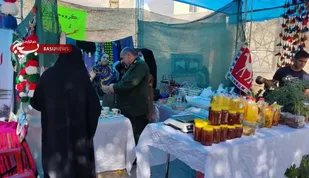 نمایشگاه اقتصاد مقاومتی در گچساران دایر شد + (تصاویر)