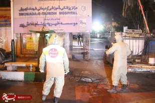 حرکت جهادی بسیجیان ناحیه مقاومت بسیج جماران