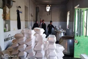 پخت ۴۵۰۰ پرس غذای گرم به مناسبت عاشورای حسینی در روستای بوبوک&zwnj;آباد