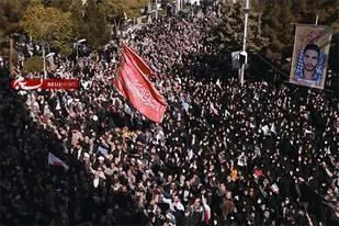 برگزاری آئین تشییع و تدفین پیکر شهید مدافع امنیت البرزی
