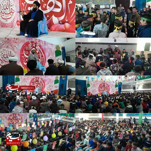 جشن نیمه شعبان با حضور پرشور جوانان و نوجوانان در ایذه