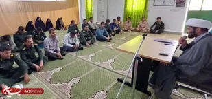 مراسم روز روابط عمومی در سپاه رودبار جنوب برگزار شد