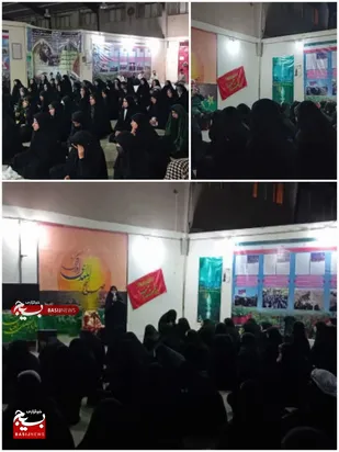 بازدید طلاب بسیجی از مناطق عملیاتی