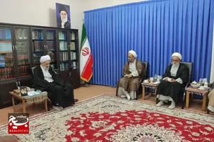 معاون امور روحانیون حوزه نمایندگی ولی فقیه در سپاه با نماینده ولی فقیه در مازندران دیدار کرد