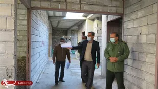 بازدید فرمانده سپاه شاهرود از درمانگاه رضوی و نقاهتگاه+ تصاویر