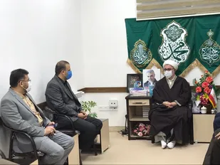 دیدار نوروزی فرمانده سپاه شاهرود با امام جمعه و نماینده مجلس شورای اسلامی+ تصاویر