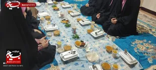 افطاری صمیمانه دخترانه با چاشنی پاسخ گویی به شبهات در پایگاه حضرت زینب(س) قم