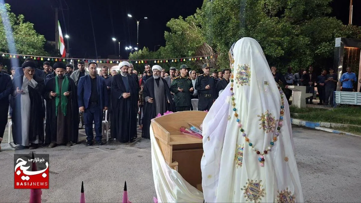 «هم‌نوایی هزار صدا؛آیین باشکوه دختران لالی دردومین شب بزرگداشت حضرت معصومه (س)»