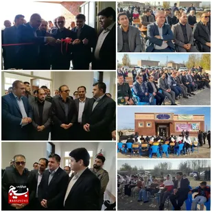 افتتاح مدرسه سه کلاسه عشایری شهید فلاح  اوزون تپه علیا  شهرستان پارس آباد