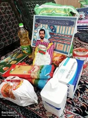 ۱۱۰ بسته سبد کالا توسط مسجد و پایگاه امام علی(ع) تهیه و بین نیازمندان توزیع شد