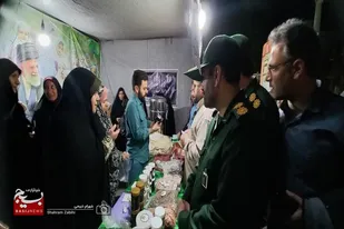 بازدید فرمانده سپاه ناحیه ملایر از غرفه&zwnj;های اقتصاد مقاومتی