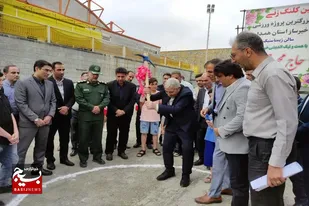 کلنگ احداث نخستین سالن ژیمناستیک خیرساز ایران در ملایر به زمین زده شد&nbsp;