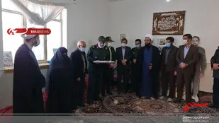 دیدار با خانواده شهدا و ایثارگران شهرستان خوروبیابانک