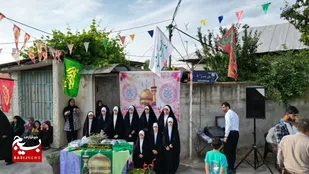 جشن دهه کرامت در محلات بابل