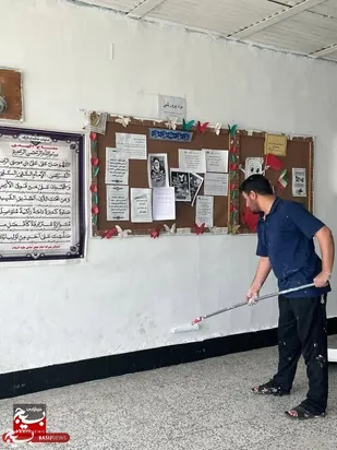طلوع خدمت بی&zwnj;منت با همت جهادگران بسیجی