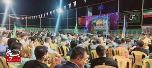 اجتماع عظیم غدیریون در روستای اسلام آباد امیدیه
