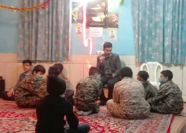 مراسم جشن انقلاب در پایگاه بسیج کربلا برگزار شد