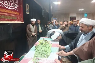 گزارش تصویری از مراسم تشییع شهید گمنام در فیض آباد