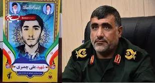 پیام فرمانده تیپ 48 فتح در پی بازگشت پیکر مطهر شهید چمبری به کهگیلویه و بویراحمد