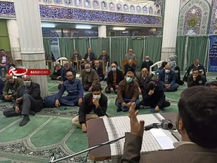 سلسله نشست&zwnj;های های بصیرتی و جهاد تبیین برای بسیجیان ورزمندگان گردان ۱۰۵ حضرت امام حسین(علیه السلام)