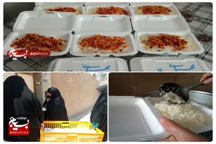 از توزیع اطعام تا تجلیل از پاکبان های محله در سرخه