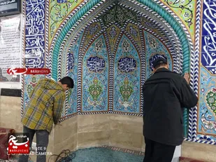 گزارش تصویری|غبار روبی مساجد در شهر قیامدشت به مناسبت ماه مبارک رمضان