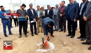 شهرک مسکونی شهید سلیمانی شاهرود کلنگ زنی شد