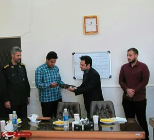 تکریم و معارفه بسیج دانشجویی دانشگاه آزاد گلپایگان