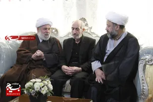 دیدار مسئول نمایندگی ولی فقیه در سپاه استان البرز با خانواده شهید القدس واحدی به روایت تصویر