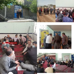 برگزاری اردوی جهادی میز خدمت سازمان بسیج کارمندان استان کردستان بمناسبت سوم خرداد
