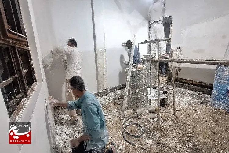 جهادگران گنابادی با شعار 
