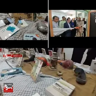 برپایی نمایشگاه دفاع مقدس