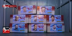 از شام بلا شهید آورده اند/مشهدالرضا میزبان پیکر مطهر شهدای تازه تفحص شده مدافع حرم+عکس