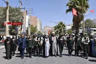 مراسم دسته رویی بمناسبت شهادت امام سجاد(ع)